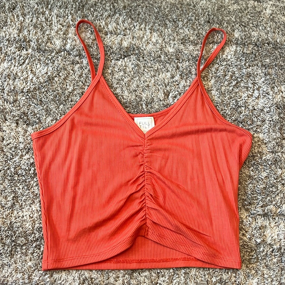 Orange tank top